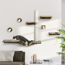 8 Pcs Cat Shelves Wall Mounted