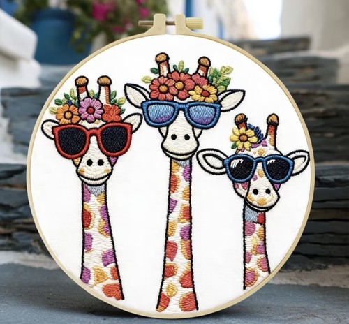 Embroidery kit the glamour - -,