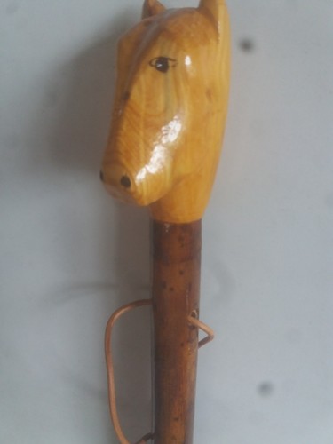 Wooden walking stick thumb - walking, stick/thumb