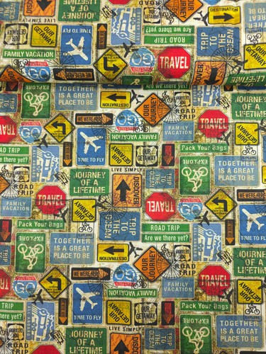Retro roadtrip signs 100 - signs, 100%