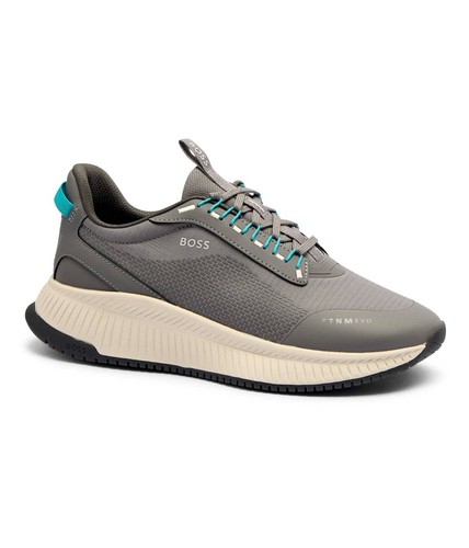 Trainers boss mens grey - boss,