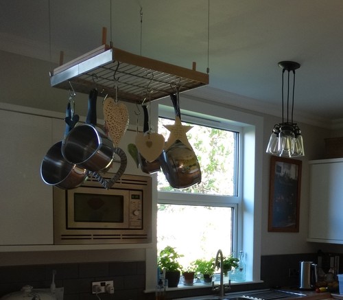 Ikea pan hanger with - pan,