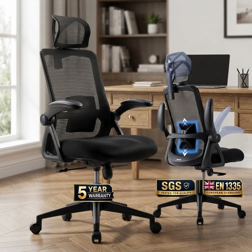Comfortable mesh office chair - office,