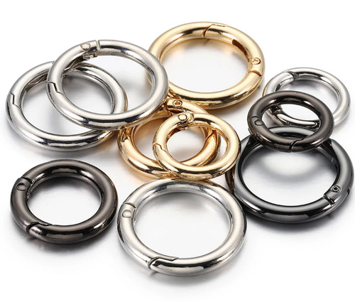 Large small round carabiner - round,