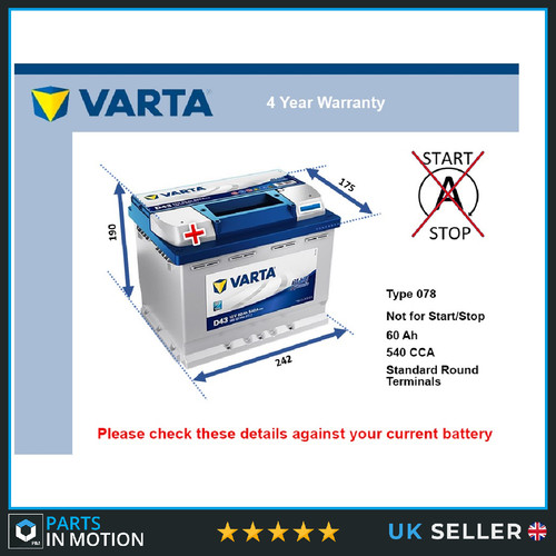 Battery fits lada - battery,