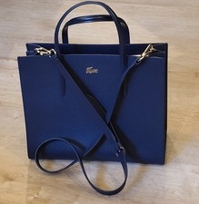 LACOSTE Tote Handbag in Navy