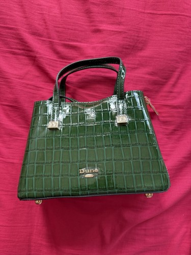 Green crocodile effect dune - green,