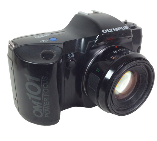 Olympus om101 power focus film - power,