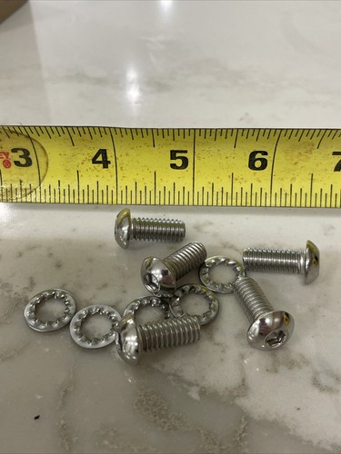 Front rotor allen head bolts - 5,