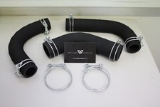 Land Rover Series 1 Woven Hoses & Double Wire Clips Set 86" 107" 1955-1956 NEW!!