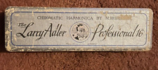 Collectors item - Larry Adler Professional 16 Chromatic Harmonica 7574/64 m 