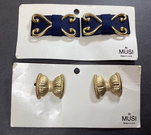 Musi shoe clips - clips, vintage