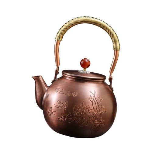 Copper tea kettle - kettle, retro