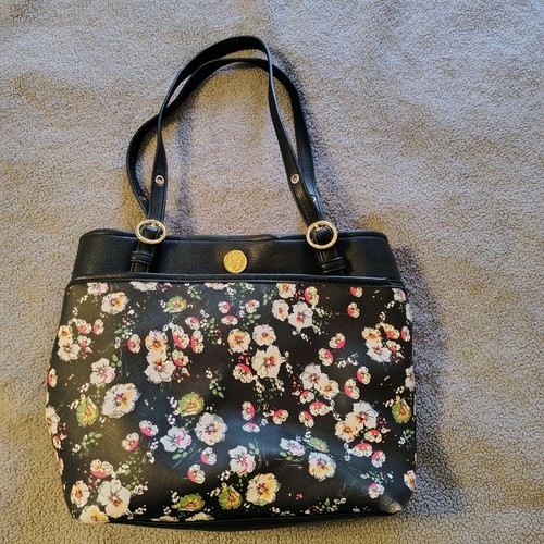 Anne klein floral print black - anne,