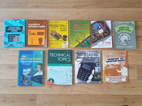 Mixed lot ten amateur radio - lot,