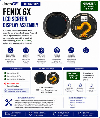 Garmin fenix pro - garmin, 6x