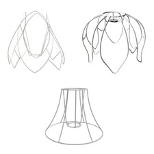 Lamp Shade Frame Wire Lamp Shade Hanging Light Shade Fashiom Ornament Ceiling