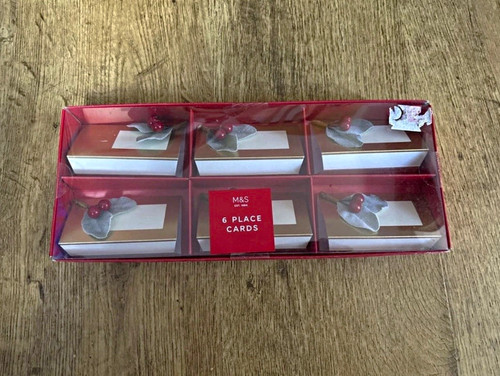 Christmas place cards - place,