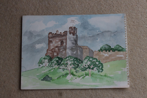 Original water colours one - water,
