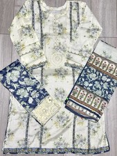 Pakistani/Indian Salwar Kameez Ready To Wear Suits Wedding Party 3 Piece UK-14