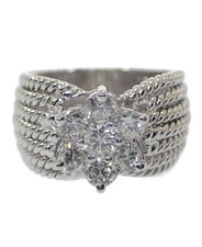 Damiani 18K  white gold