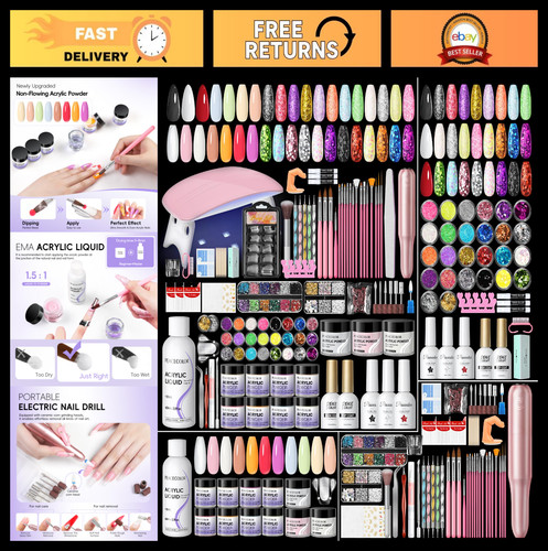 Acrylic nail kit for - for, beginners