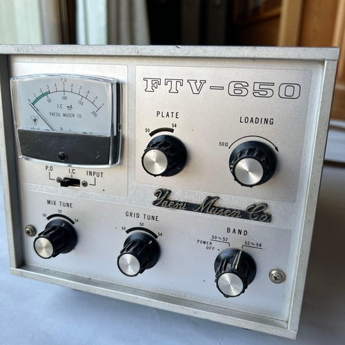 Untested yaesu ftv 650 6m - -,