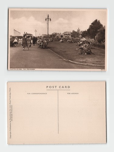 Postcard clacton sea - clacton-on-sea, the