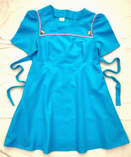 Vintage 60s/70s mini dress by Spinny - stretchy crimplene fabric - approx size M