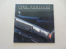 1986 Cadillac De Ville &