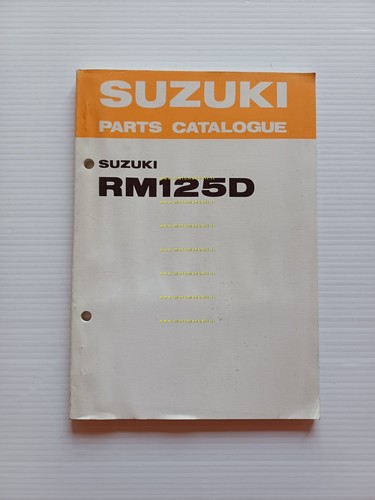Suzuki 125 cross 1982 - d, 1982-83