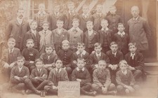 BRIGHTON CENTRAL SCHOOL, 1905 ~ OLD REAL PHOTO POSTCARD #2521281