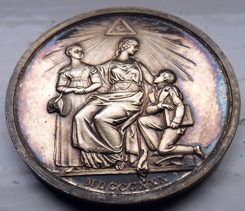 Good silver victorian masonic - good,