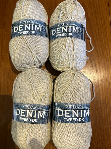 Lot sirdar denim tweed - of,