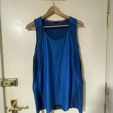Men’s Large Blue Polyester