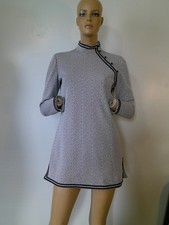 Vtg MOD 60s Black & White