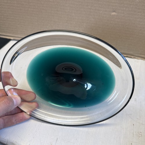 Vintage 1960s art glass - vintage, bowl