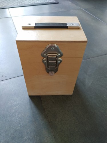 Sturdy wooden safe storage - sturdy, box