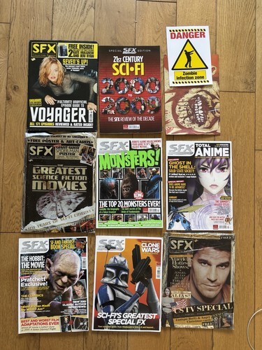 Sfx magazine bundle - magazine, collectors
