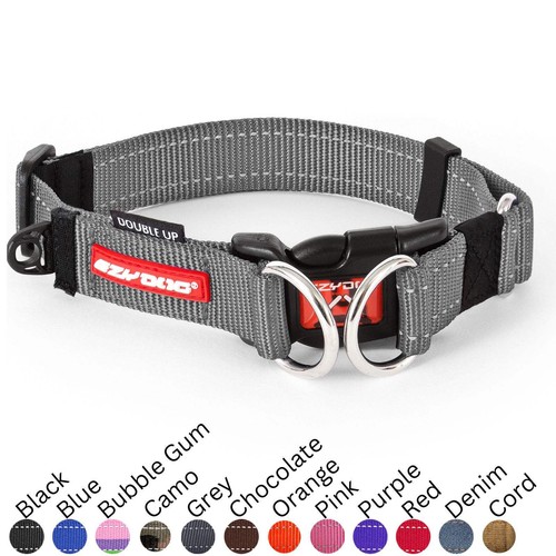 Ezydog double dog - double, collar