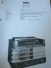 Wiring Diagram Radio Saba 442