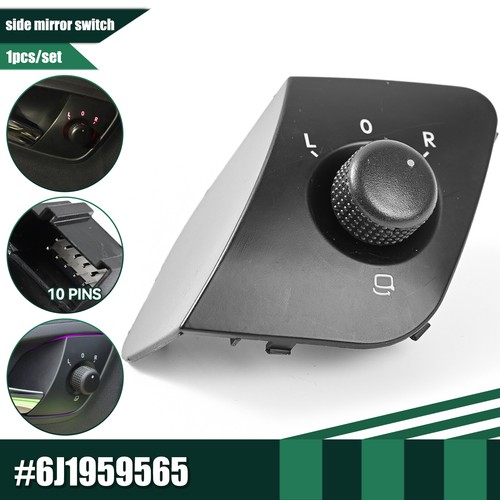 Door side mirror - side, adjust