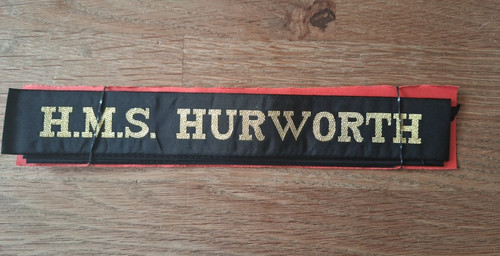 Ww2 royal navy - cap, tally