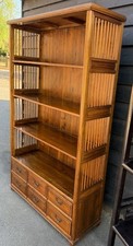 Tall Oriental Style Hardwood