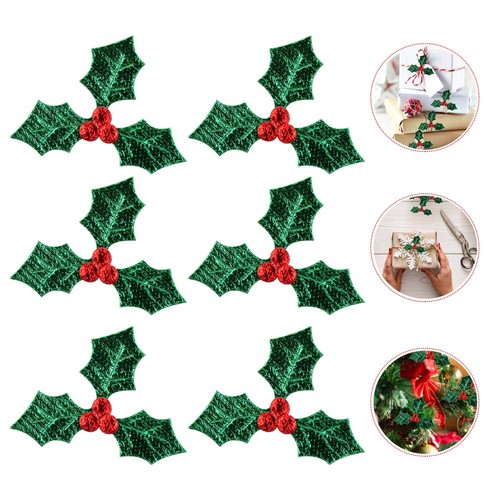 100 pcs miniature christmas - pcs,