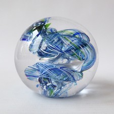 Signed OG2005 art glass