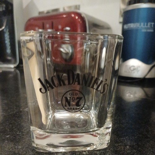 Jack daniels whiskey glass - jack,