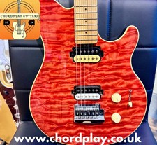 🔥QUILTED FLAME🔥 Sterling By Music Man Sub Axis AX3~ Seymour Duncan Pickup!