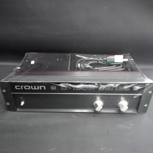 Crown power amplifier - power,