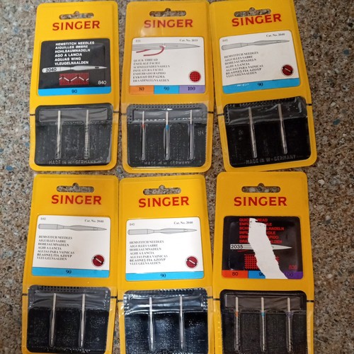 Singer sewing machine needles - ,